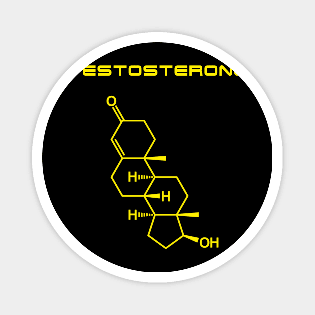 Testosterone - Yellow Magnet by Roidula